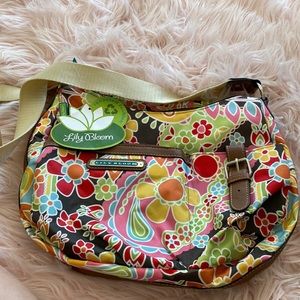 Lily Bloom floral handbag brand new